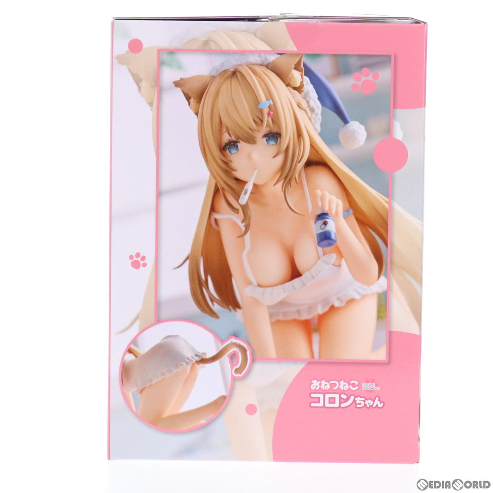 【中古即納】[FIG] necomiイラスト『おねつねこ コロンちゃん』 完成品 フィギュア ユニオンクリエイティブ(20210425)