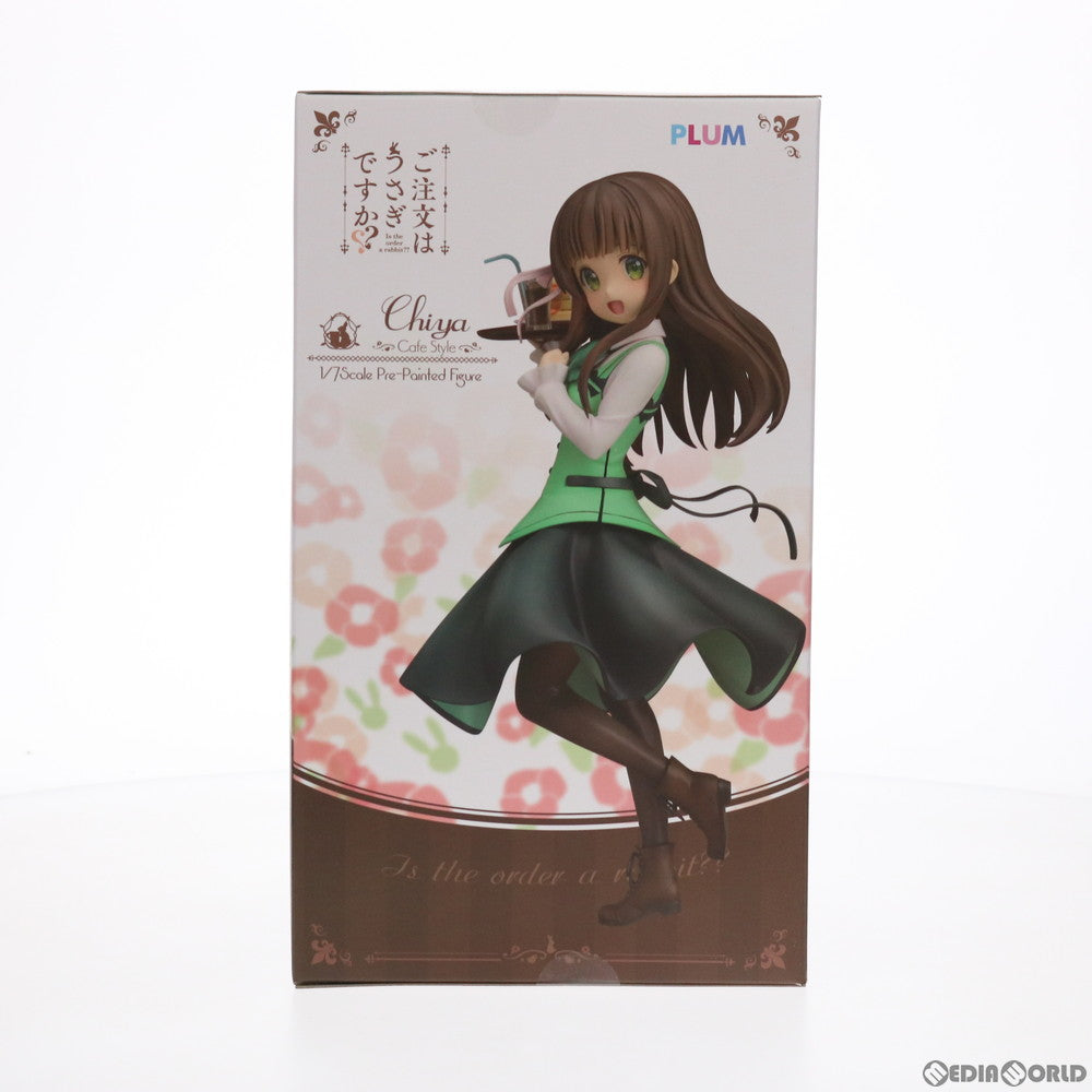 【新品即納】[FIG](再販)千夜(Cafe Style)(ちや カフェスタイル) ご注文はうさぎですか?? 1/7 完成品 フィギュア(PF143) PLUM(プラム)(20201231)