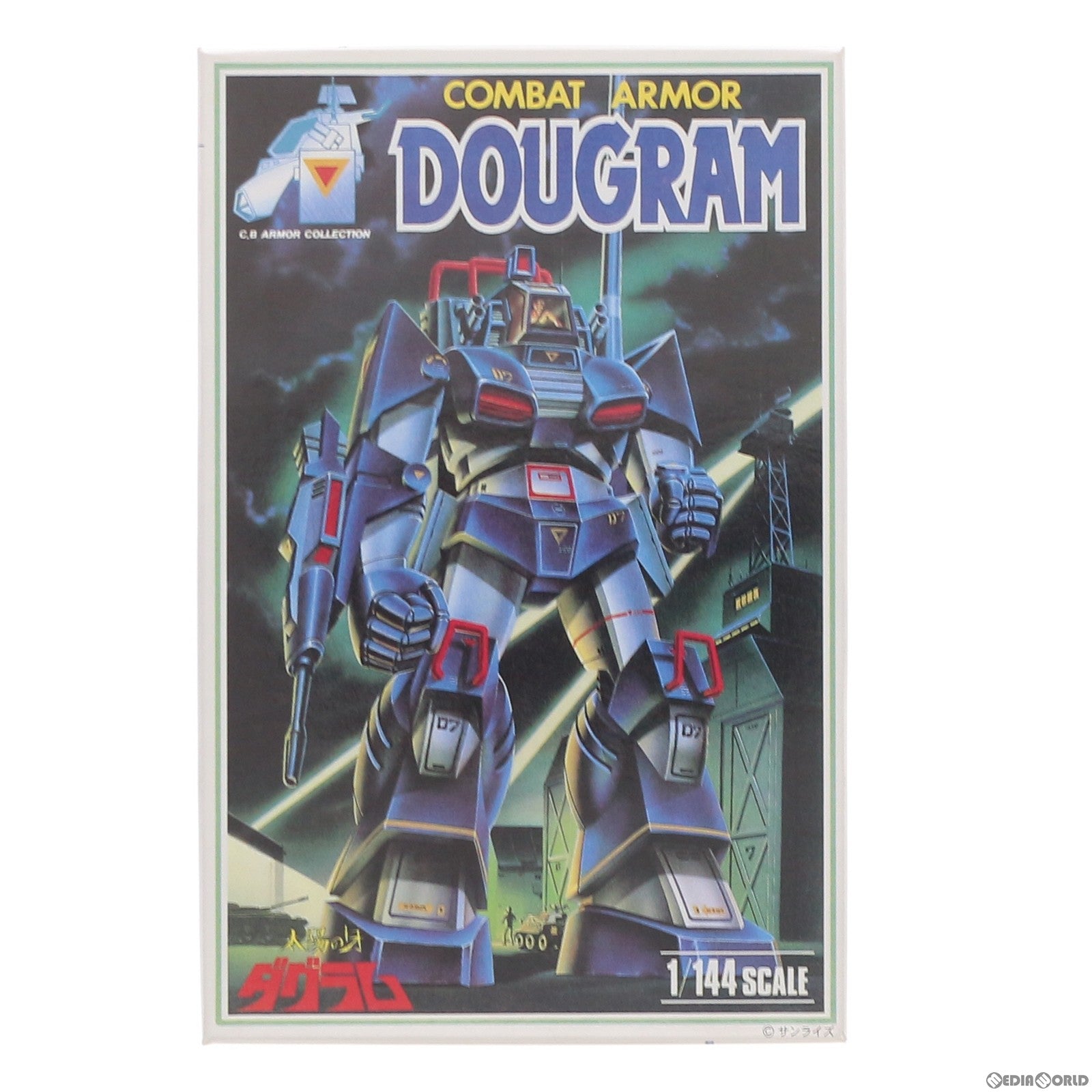 【中古即納】[PTM] CBアーマーコレクション No.1 復刻版 1/144 コンバットアーマー ダグラム 太陽の牙ダグラム プラモデル(23047) 童友社/日東科学(NITTO)(19991231)