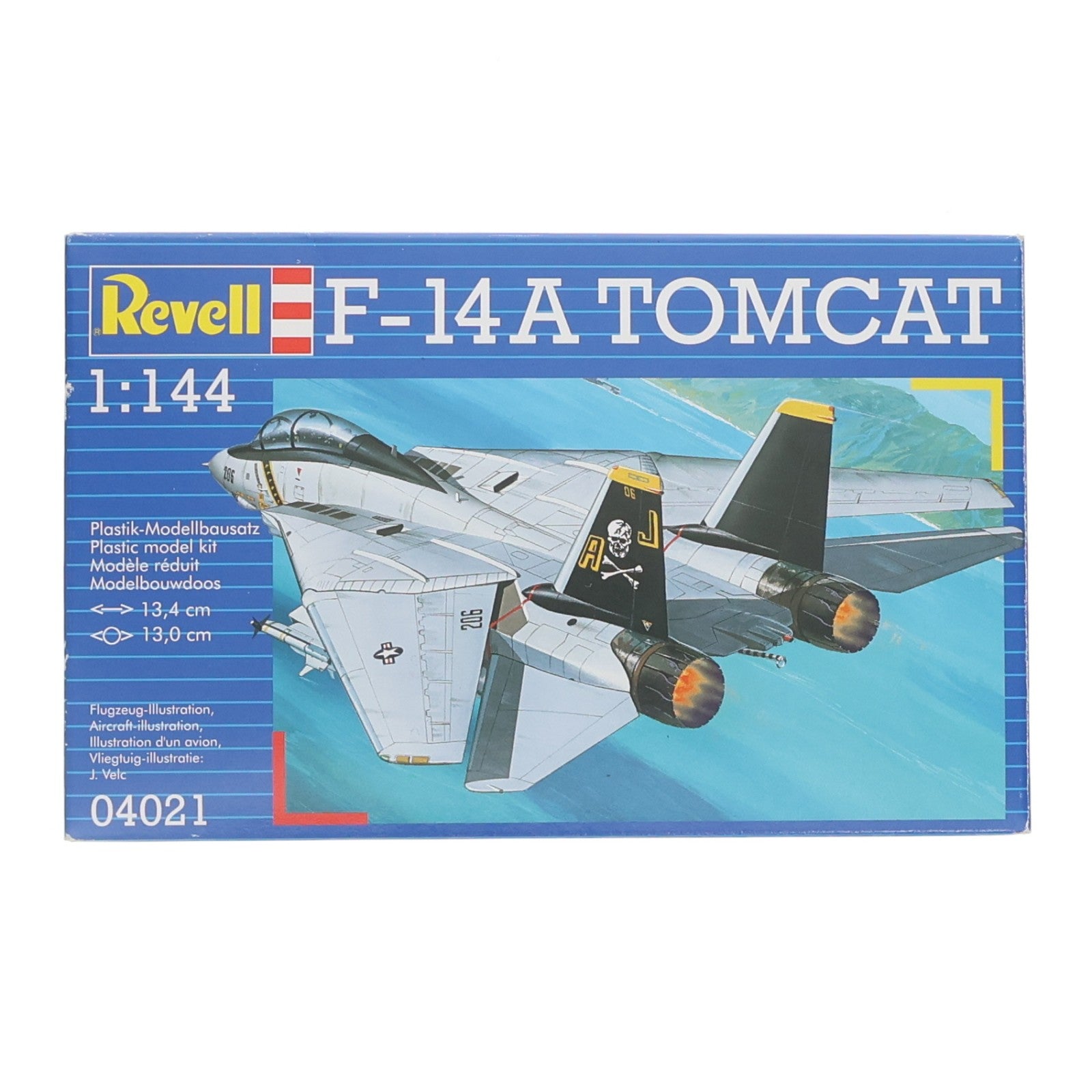 【中古即納】[PTM] ミリタリーエアクラフト 1/144 F-14A トムキャット プラモデル Revell(レベル)(20100924)
