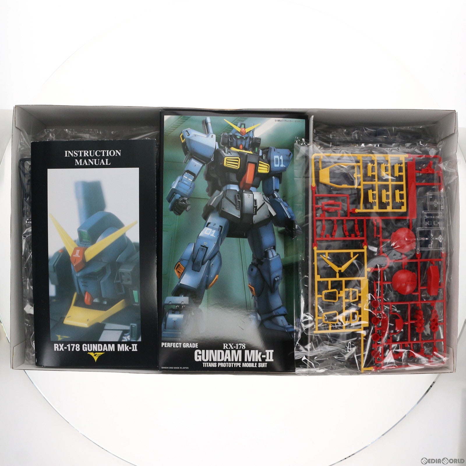 【中古即納】[PTM] PG 1/60 RX-178 ガンダムMk-II(ティターンズ) 機動戦士Zガンダム プラモデル(0112816) バンダイ(20060430)