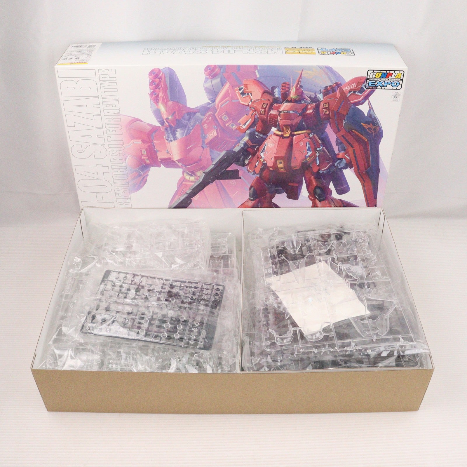 【中古即納】[PTM] 1/100 MG MSN-04 サザビー Ver.Ka メカニカルクリア 「機動戦士ガンダム 逆襲のシャア」 ガンプラEXPO限定 [0211978] バンダイ(20160811)