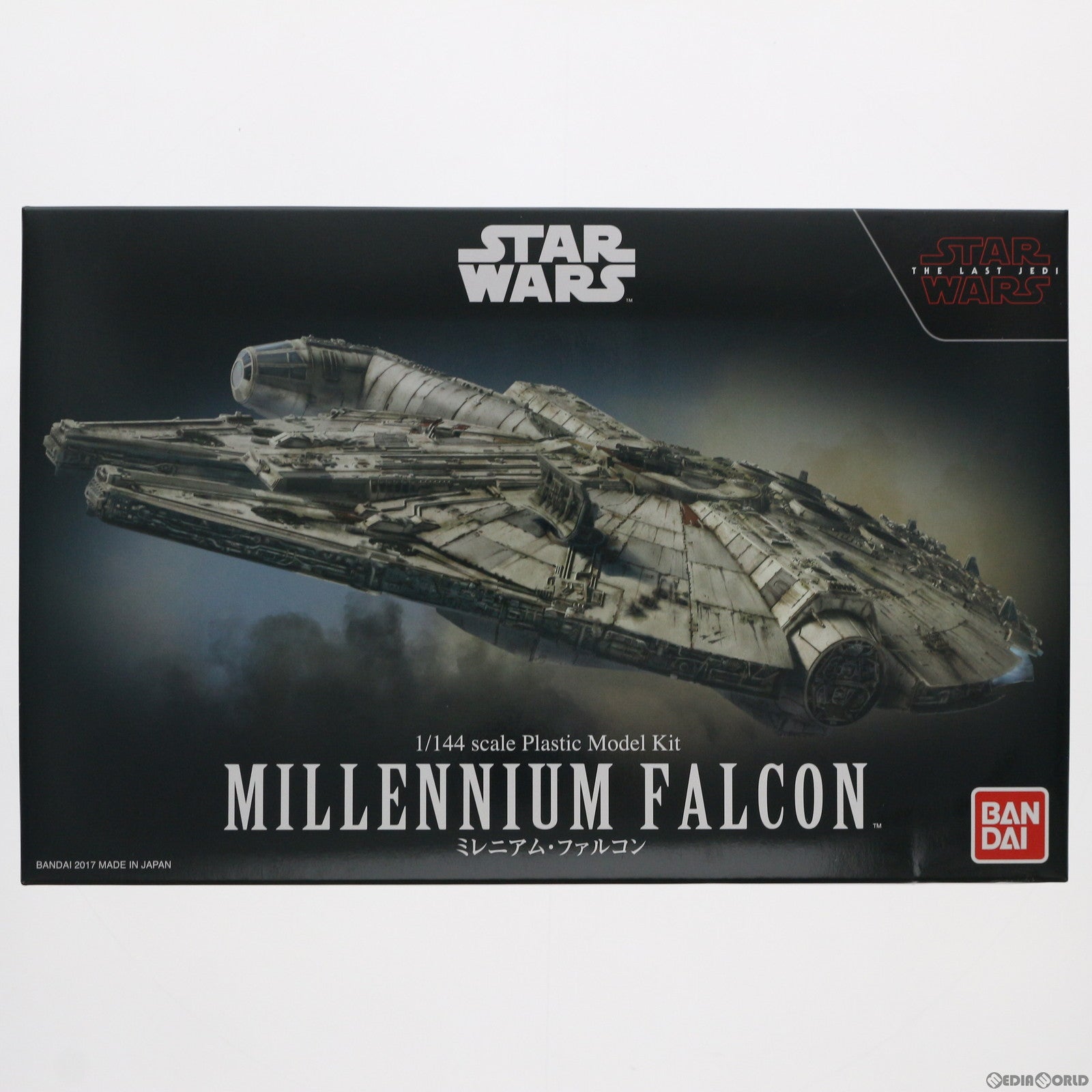 【中古即納】[PTM] 1/144 ミレニアム・ファルコン STAR WARS(スター・ウォーズ) エピソード8/最後のジェダイ プラモデル バンダイ(20171124)
