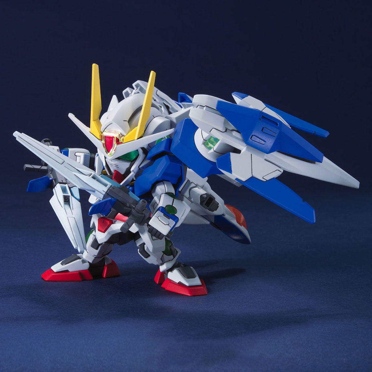【中古即納】[PTM] SDガンダム BB戦士 322 GN-0000+GNR-010 ダブルオーライザー 機動戦士ガンダム00(ダブルオー) プラモデル(5057596) バンダイスピリッツ(20190331)