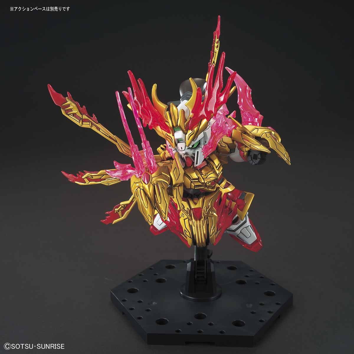 【新品即納】[PTM] (再販) 炎皇張飛ゴッドガンダム(エンオウチョウヒゴッドガンダム) SDガンダムワールド 三国創傑伝 プラモデル(5058923) バンダイスピリッツ(20250319)