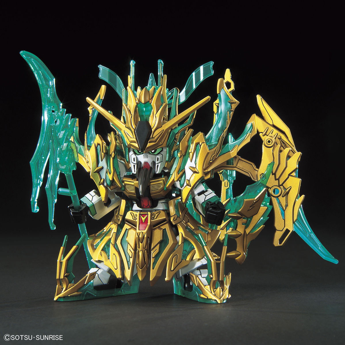 【中古即納】[PTM] 武聖関羽雲長νガンダム(ブセイカンウウンチョウニューガンダム) SDガンダムワールド 三国創傑伝 プラモデル(5058933) バンダイスピリッツ(20210424)