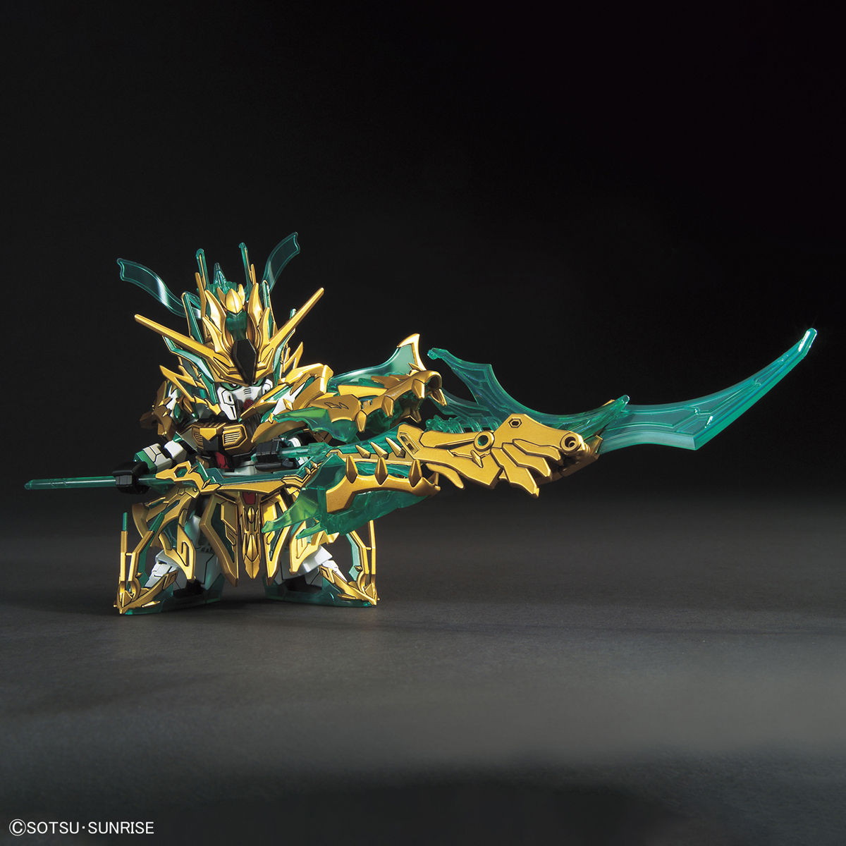 【中古即納】[PTM] 武聖関羽雲長νガンダム(ブセイカンウウンチョウニューガンダム) SDガンダムワールド 三国創傑伝 プラモデル(5058933) バンダイスピリッツ(20210424)