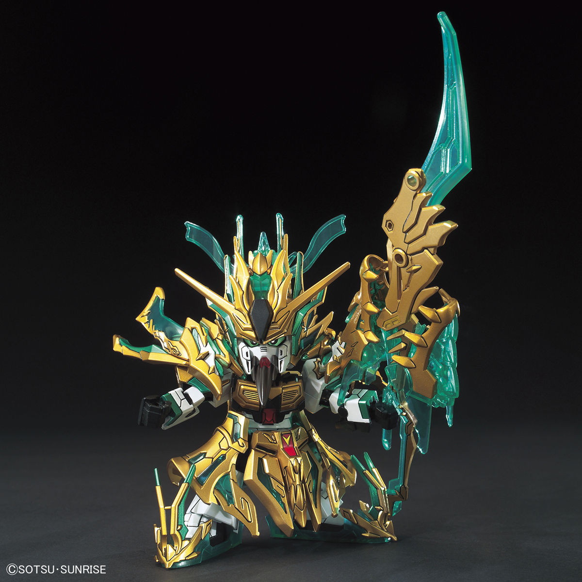 【中古即納】[PTM] 武聖関羽雲長νガンダム(ブセイカンウウンチョウニューガンダム) SDガンダムワールド 三国創傑伝 プラモデル(5058933) バンダイスピリッツ(20210424)