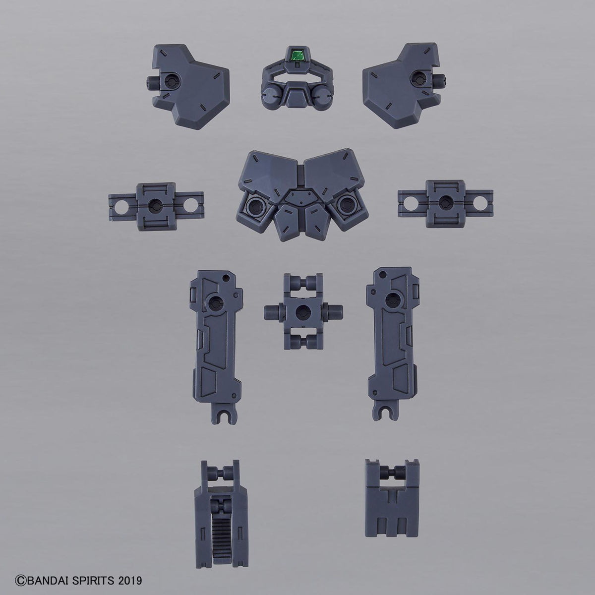 【中古即納】[PTM] 30MM 1/144 拠点攻撃用オプションアーマー(ラビオット用/ダークグレー) 30 MINUTES MISSIONS(サーティミニッツミッションズ) プラモデル(5060468) バンダイスピリッツ(20200530)