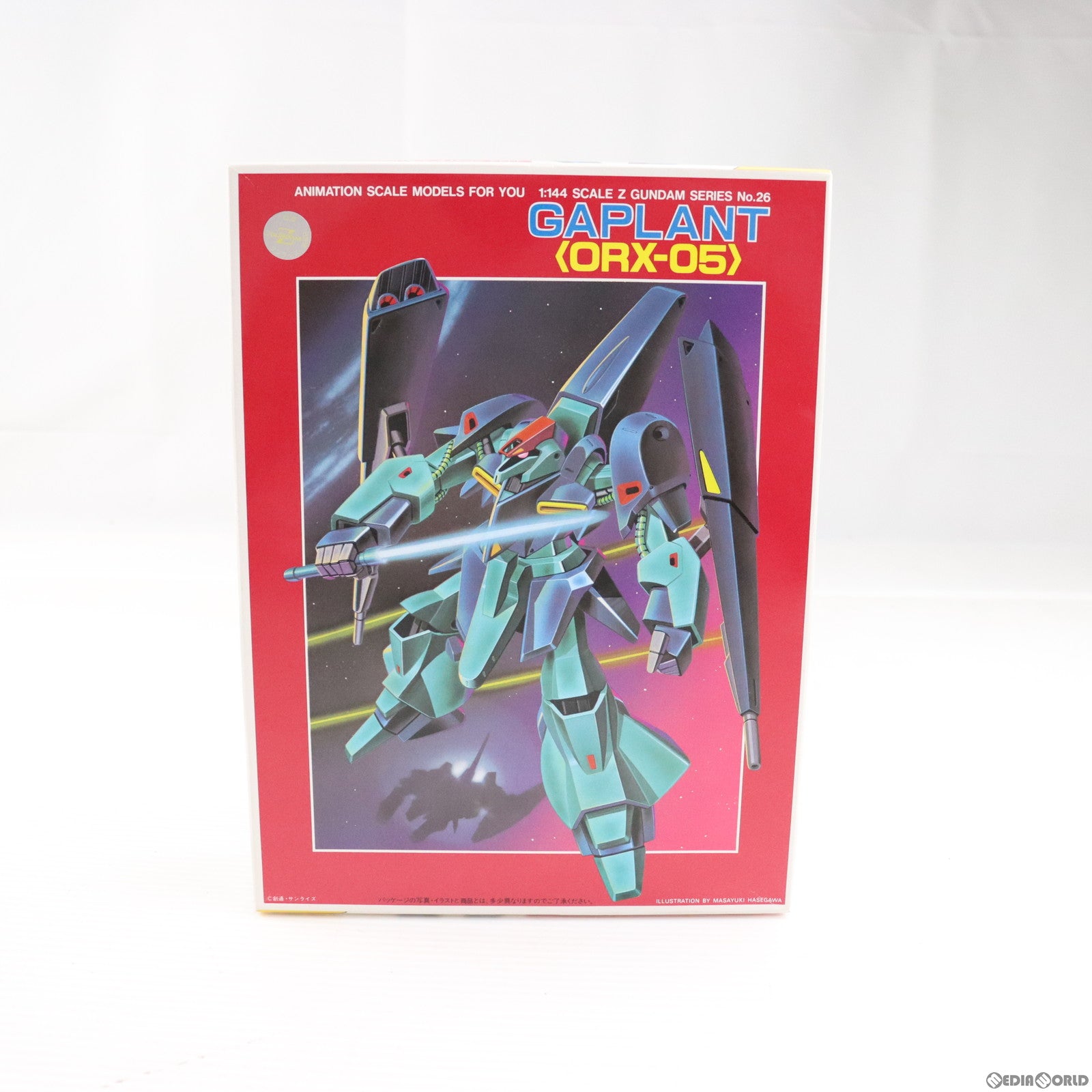 【中古即納】[PTM] 1/144 ORX-05 ギャプラン 機動戦士Zガンダム シリーズNo.26 プラモデル(0004924) バンダイ(19991231)