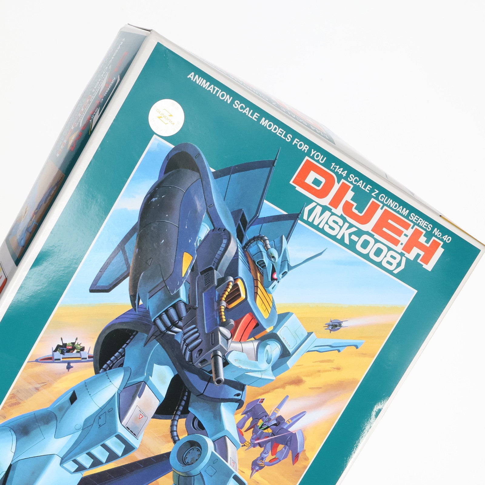 【中古即納】[PTM] 1/144 MSK-008 ディジェ 機動戦士Zガンダム シリーズNo.40 プラモデル バンダイ(19991231)