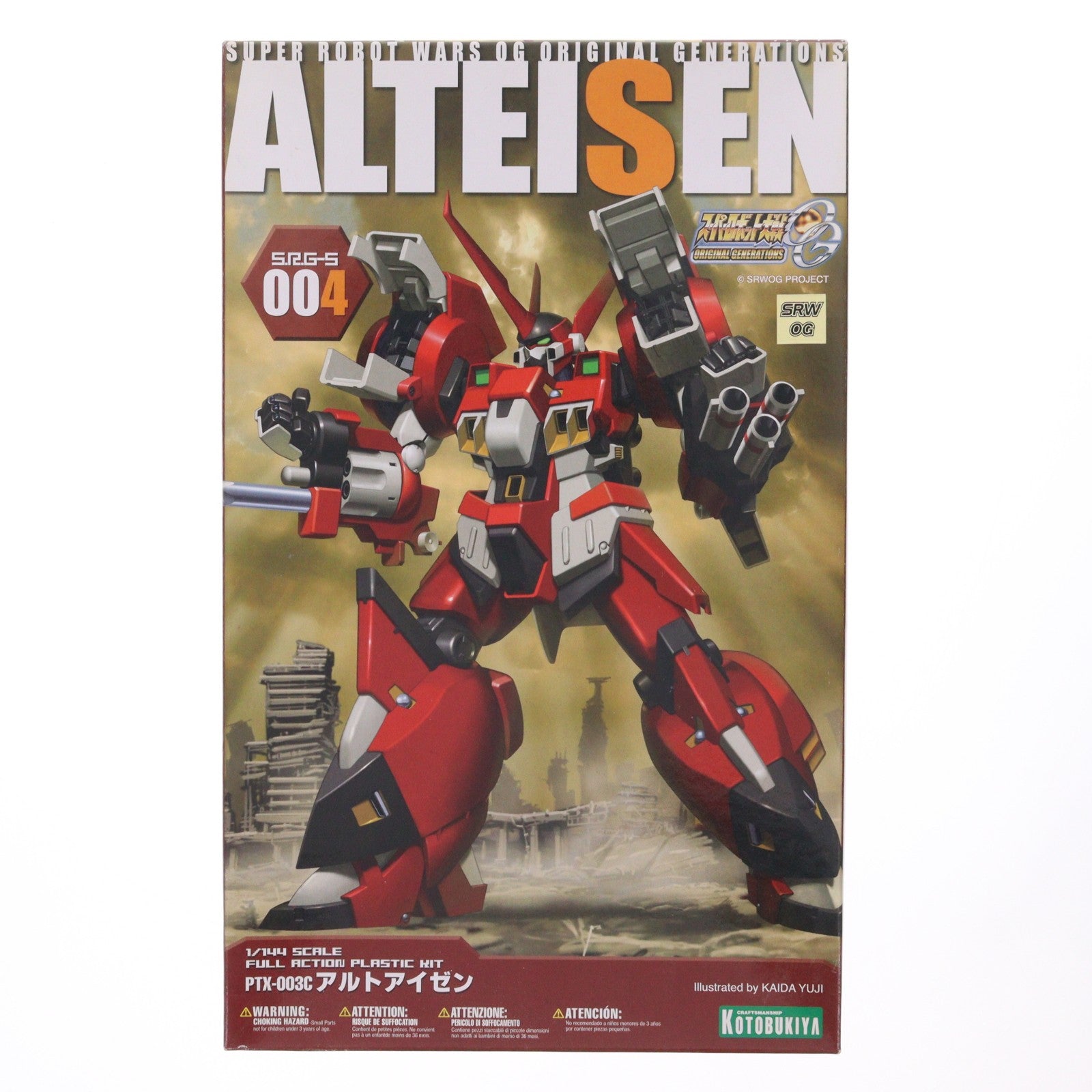 【中古即納】[PTM] S.R.G-S-004 1/144 アルトアイゼン スーパーロボット大戦OG ORIGINAL GENERATIONS(オリジナルジェネレーションズ) プラモデル(KP083) コトブキヤ(20041231)