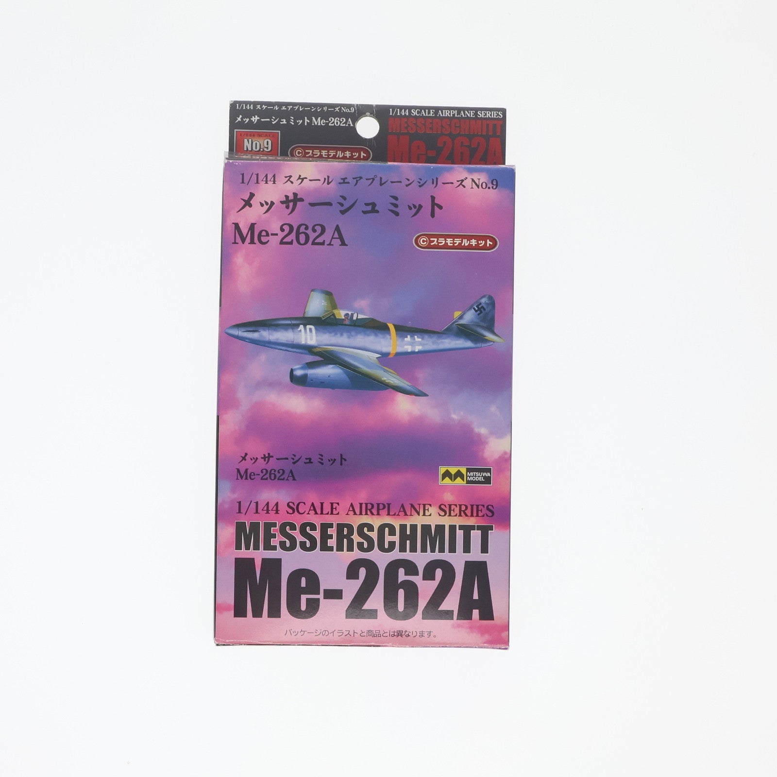 【中古即納】[PTM] 1/144 メッサーシュミット Me-262A 「エアプレーンシリーズ No.9」 [109] ミツワモデル(19991231)