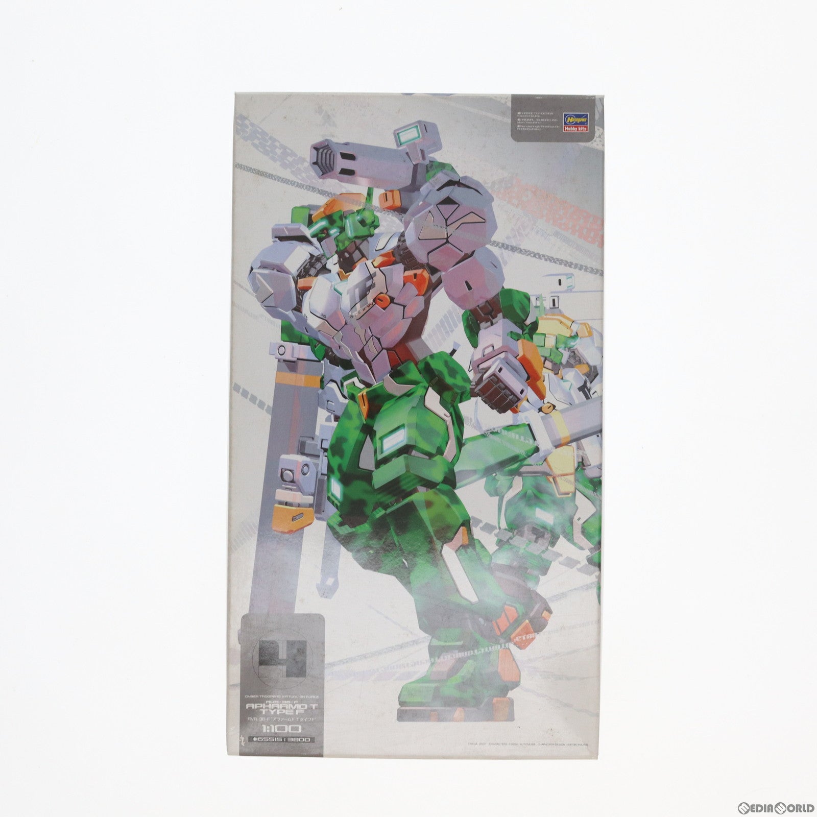 【中古即納】[PTM] 1/100 RVR-36-F アファームドT タイプF 電脳戦機バーチャロン フォース プラモデル ハセガワ(20060418)