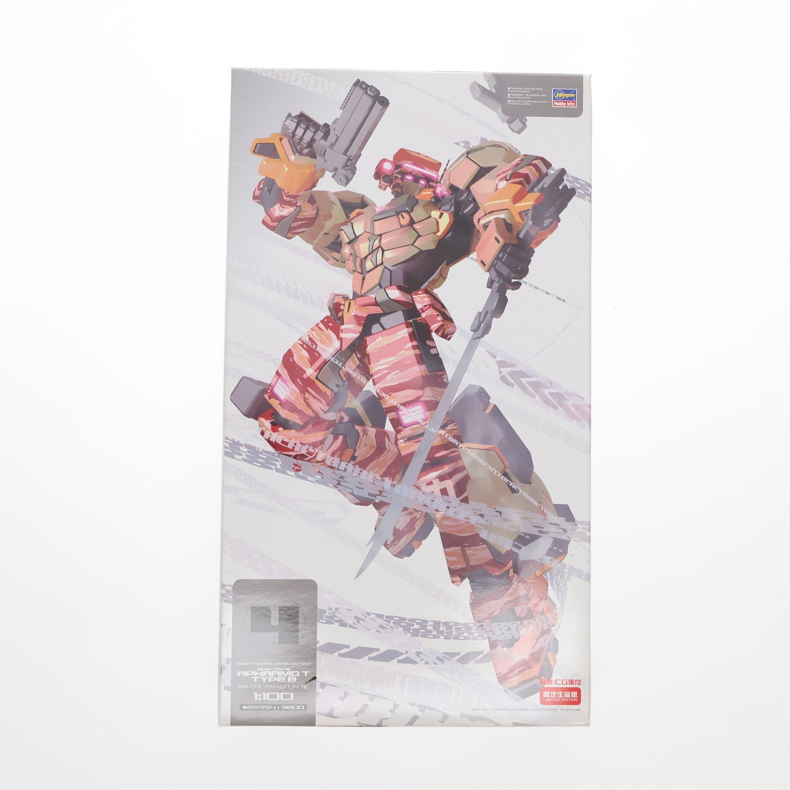 【中古即納】[PTM] 1/100 RVR-77-B アファームドT タイプB 「電脳戦機バーチャロン フォース」 [65554] ハセガワ(20060531)