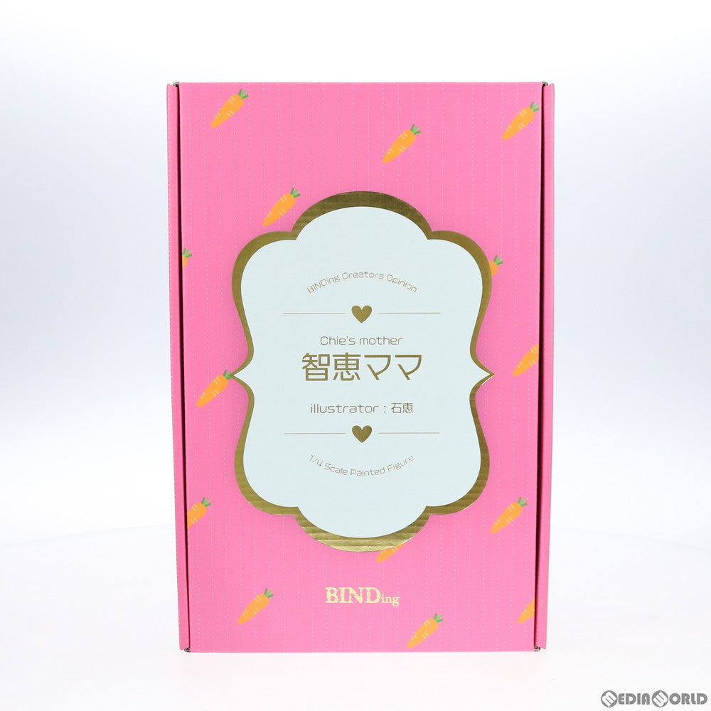 【中古即納】[FIG] ポストカード無し ネイティブクリエイターズコレクション 智恵ママ(ちえまま) BINDing クリエイターズ オピニオン 1/4 完成品 フィギュア ネイティブオンラインショップ&FANZA限定 BINDing(バインディング)/ネイティブ(20200831)