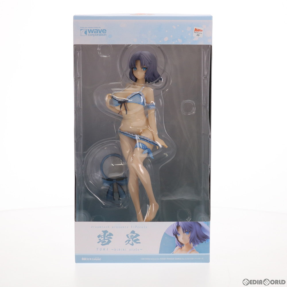 新品即納】[FIG]ドリームテック 雪泉(ゆみ)【ビキニstyle】 閃乱カグラ SHINOVI MASTER -東京妖魔篇- 1/7 完成品  フィギュア(DT-150) ウェーブ(WAVE)