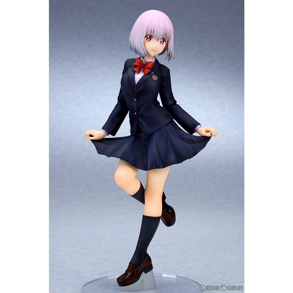 【中古即納】[FIG] 新条アカネ(しんじょうあかね) 制服版 SSSS.GRIDMAN(グリッドマン) 1/7 完成品 フィギュア キューズQ(20220205)