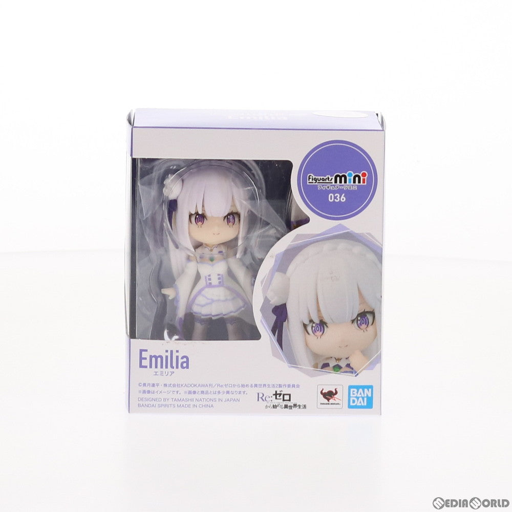 【中古即納】[FIG] Figuarts mini(フィギュアーツミニ) エミリア Re:ゼロから始める異世界生活 完成品 可動フィギュア バンダイスピリッツ(20210320)