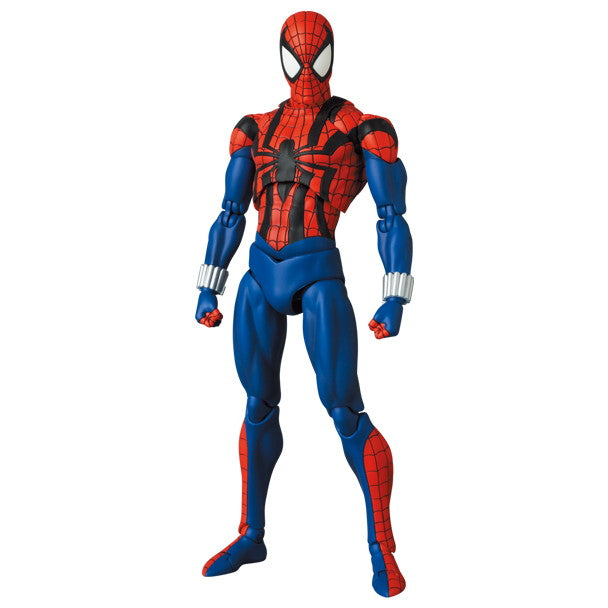 【新品即納】[FIG] (再販) マフェックス No.143 MAFEX SPIDER-MAN(BEN REILLY)(COMIC Ver.)(スパイダーマン ベン・ライリー コミックVer) アメイジング・スパイダーマン 完成品 可動フィギュア メディコム・トイ(20251011)