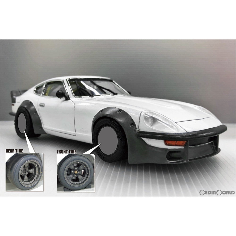 【新品即納】[PTM] ザ・モデルカー No.128 1/24 ニッサン S30 フェアレディZ エアロカスタムVer.2 '75 プラモデル アオシマ(20210215)