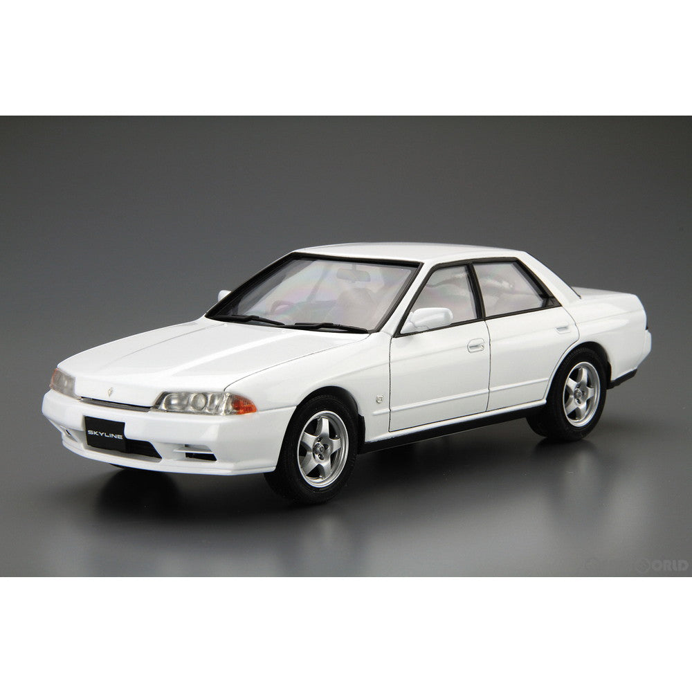 【新品即納】[PTM] (再販) ザ・モデルカー No.32 1/24 ニッサン HCR32 スカイラインGTS-t タイプM '89 プラモデル(062104) アオシマ(20241130)