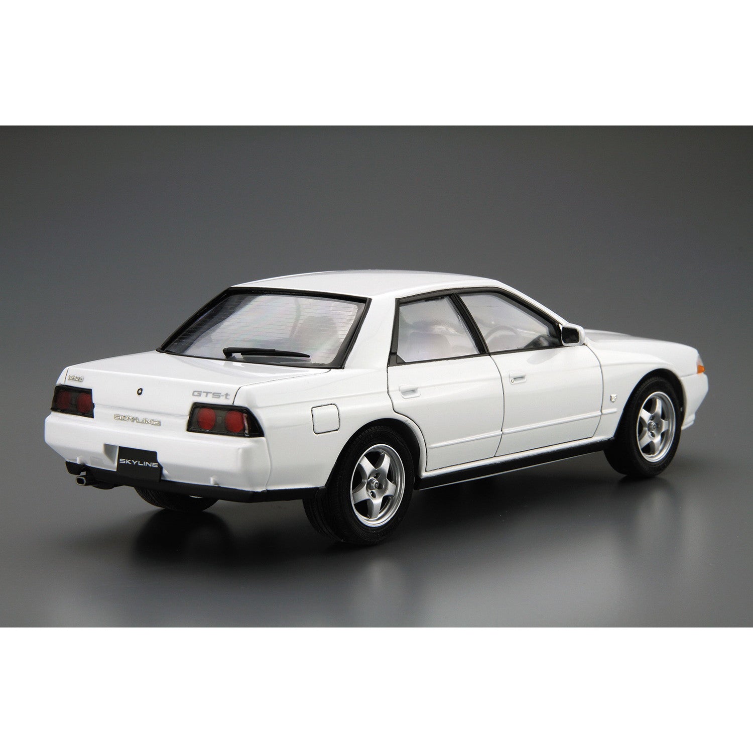 【新品即納】[PTM] (再販) ザ・モデルカー No.32 1/24 ニッサン HCR32 スカイラインGTS-t タイプM '89 プラモデル(062104) アオシマ(20241130)