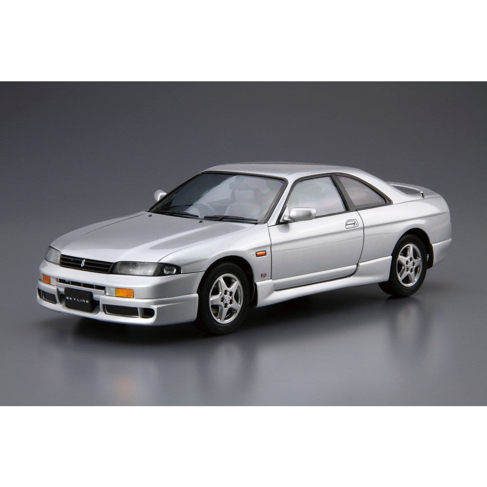 【新品即納】[PTM] (再々販) ザ・モデルカー No.94 1/24 ニッサン ECR33 スカイラインGTS25t タイプM '94 プラモデル(062128) アオシマ(20241130)