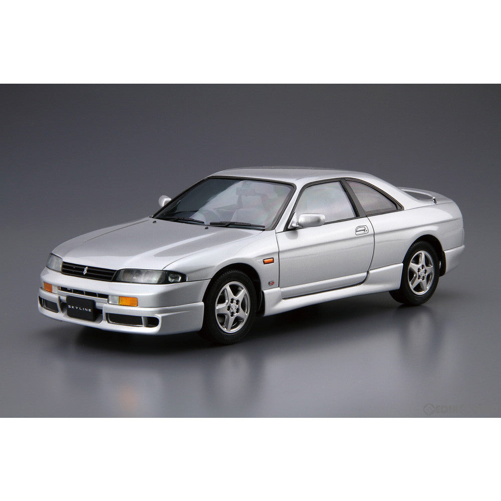 【新品即納】[PTM] (再々販) ザ・モデルカー No.94 1/24 ニッサン ECR33 スカイラインGTS25t タイプM '94 プラモデル(062128) アオシマ(20241130)