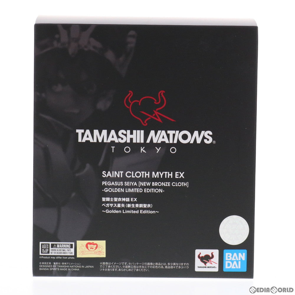 【中古即納】[FIG] 聖闘士聖衣神話EX ペガサス星矢(新生青銅聖衣) ～GOLDEN LIMITED EDITION～ 聖闘士星矢 完成品 可動フィギュア TAMASHII NATIONS TOKYO&魂ウェブ商店限定 バンダイスピリッツ(20190427)
