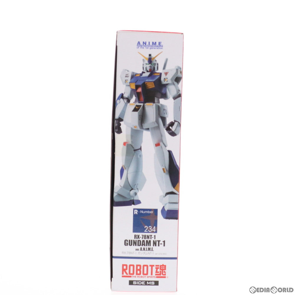 【新品即納】[FIG] (再販) ROBOT魂(SIDE MS) RX-78NT-1 ガンダムNT-1 ver. A.N.I.M.E. 機動戦士ガンダム0080 ポケットの中の戦争 完成品 可動フィギュア バンダイスピリッツ(20230923)
