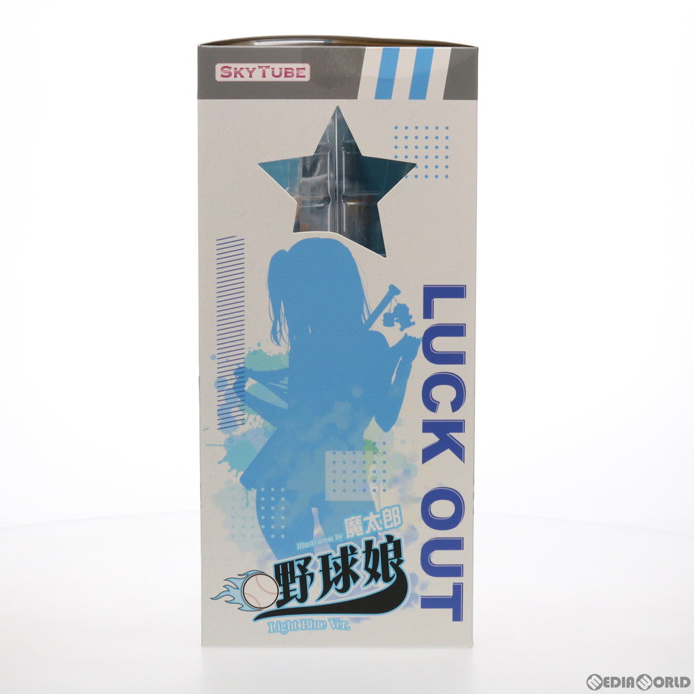 【中古即納】[FIG] 野球娘 illustration by 魔太郎 Light Blue Ver. 1/6 完成品 フィギュア(AX-1180) SkyTube(スカイチューブ)(20210620)