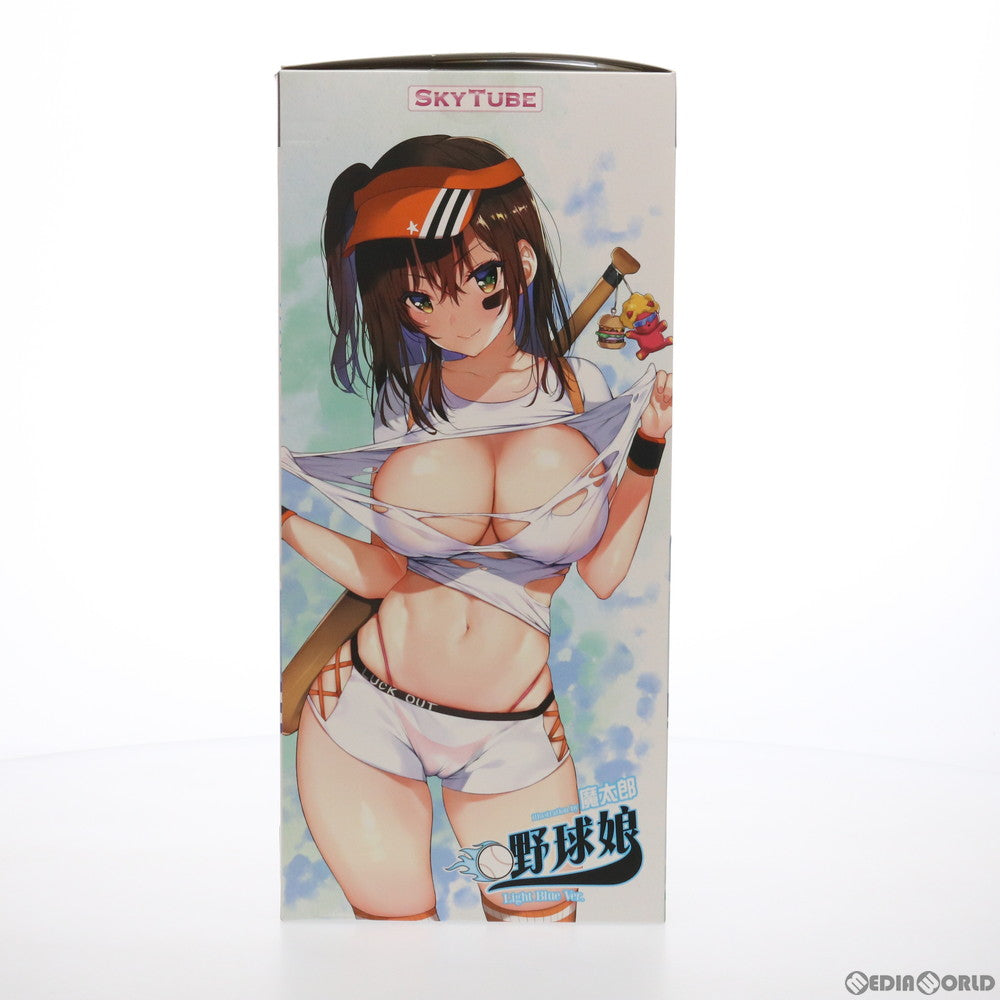 【中古即納】[FIG] 野球娘 illustration by 魔太郎 Light Blue Ver. 1/6 完成品 フィギュア(AX-1180) SkyTube(スカイチューブ)(20210620)