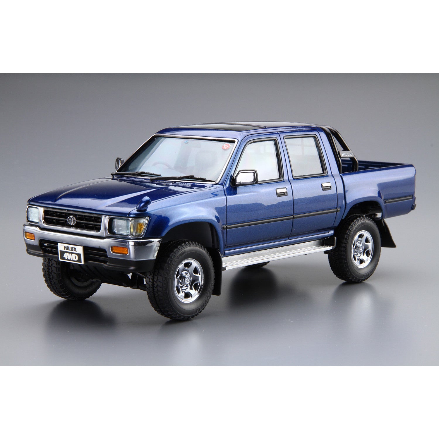 【新品即納】[PTM] (再販)ザ・モデルカー No.20 1/24 トヨタ LN107 ハイラックス ピックアップ ダブルキャブ4WD '94 プラモデル(062173) アオシマ(20241231)