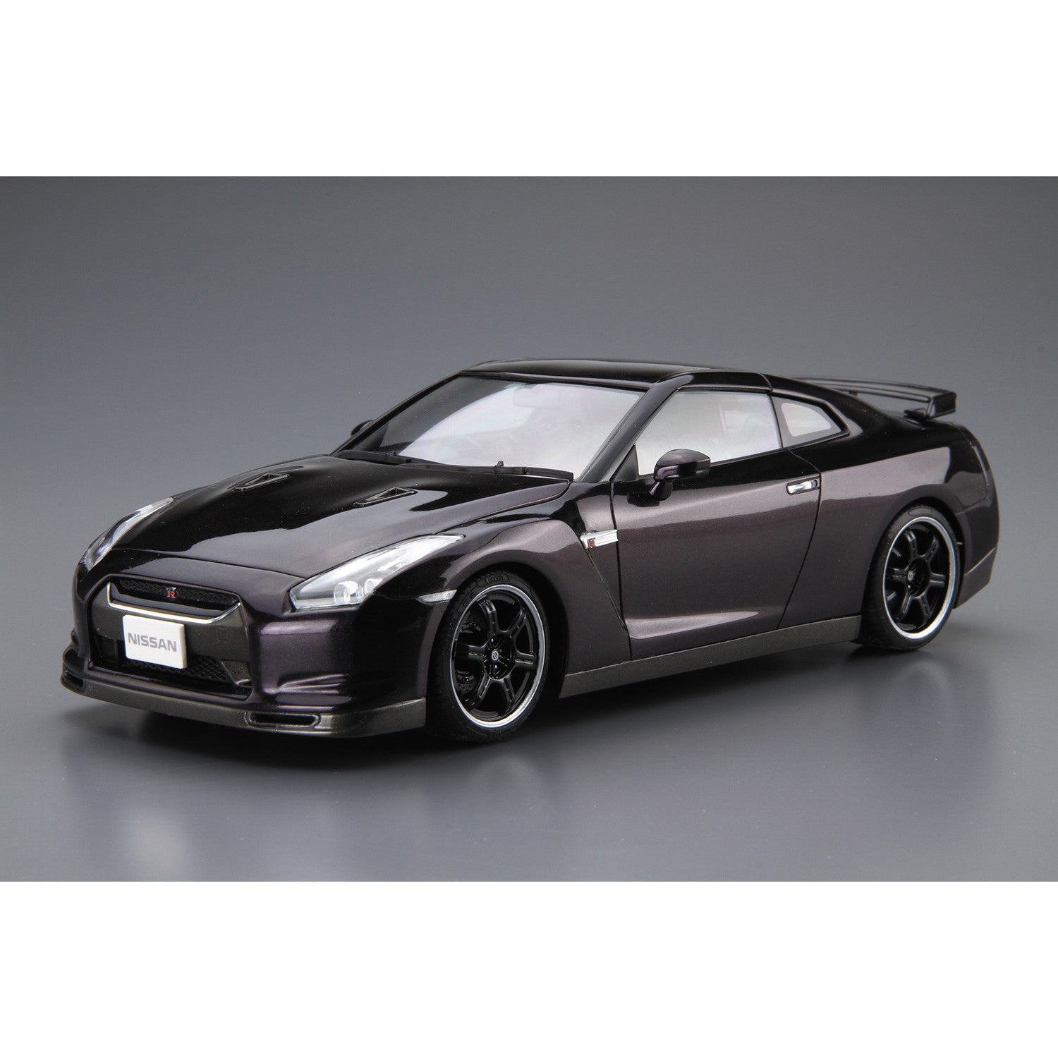【新品即納】[PTM] (再々販) ザ・モデルカー No.35 1/24 ニッサン R35 GT-R Spec-V '09 プラモデル(062180) アオシマ(20250922)