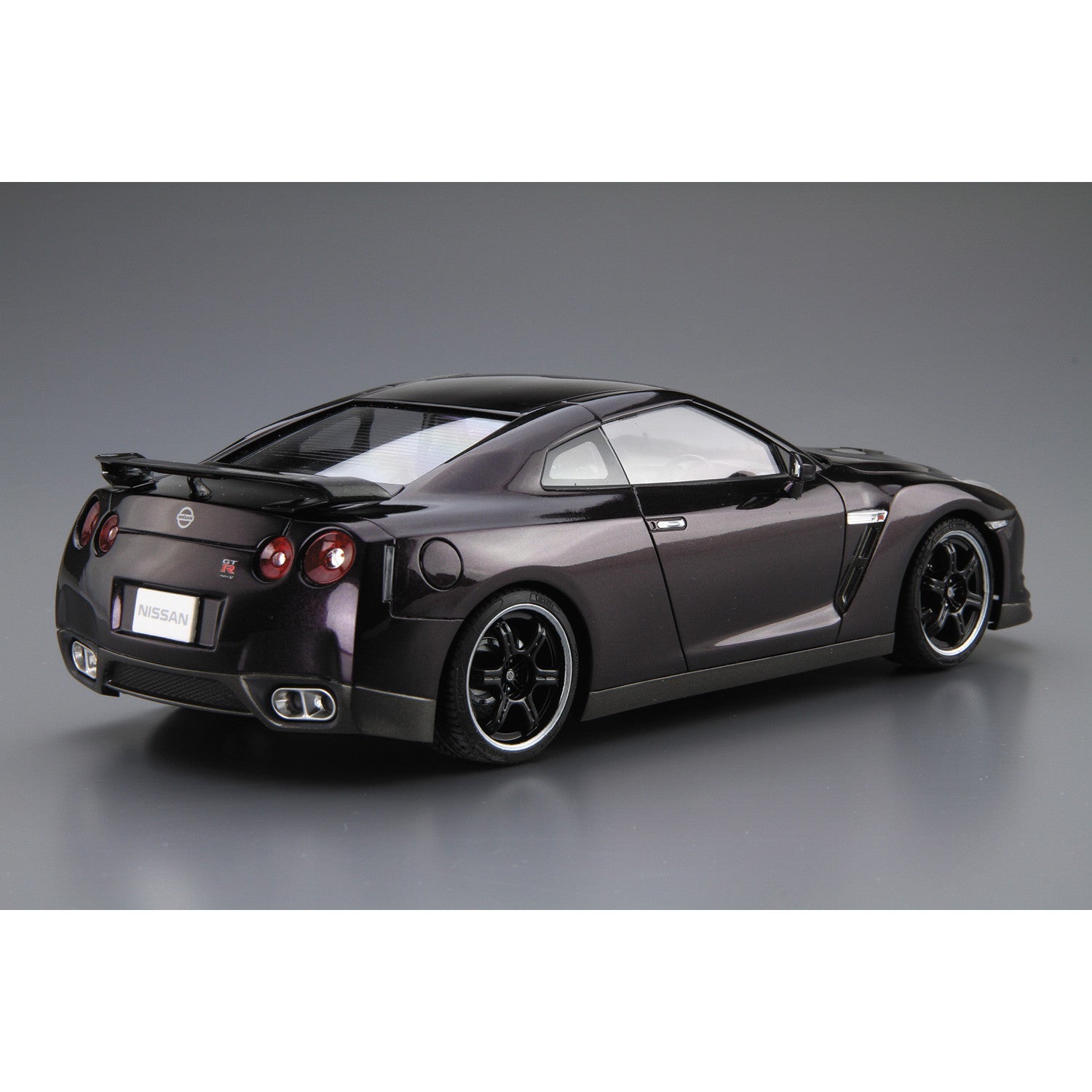 【新品即納】[PTM] (再々販) ザ・モデルカー No.35 1/24 ニッサン R35 GT-R Spec-V '09 プラモデル(062180) アオシマ(20250922)
