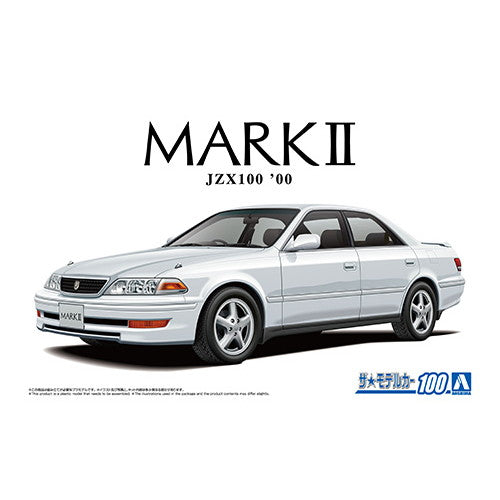 【新品即納】[PTM] (再々販)ザ・モデルカー No.100 1/24 トヨタ JZX100 マークII ツアラーV '00 プラモデル(062203) アオシマ(20250131)