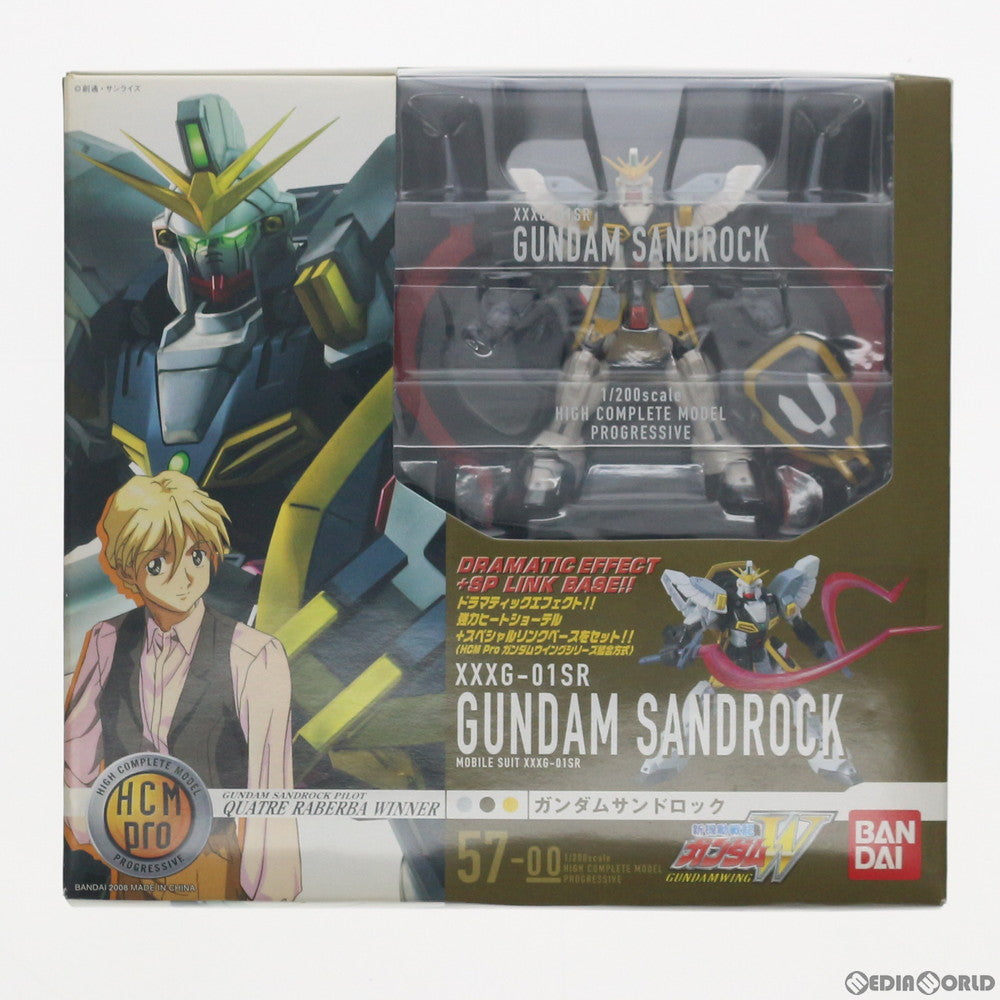 【中古即納】[FIG] HCM-Pro 57 ガンダムサンドロック 新機動戦記ガンダムW(ウイング) 完成品 可動フィギュア バンダイ(20080712)