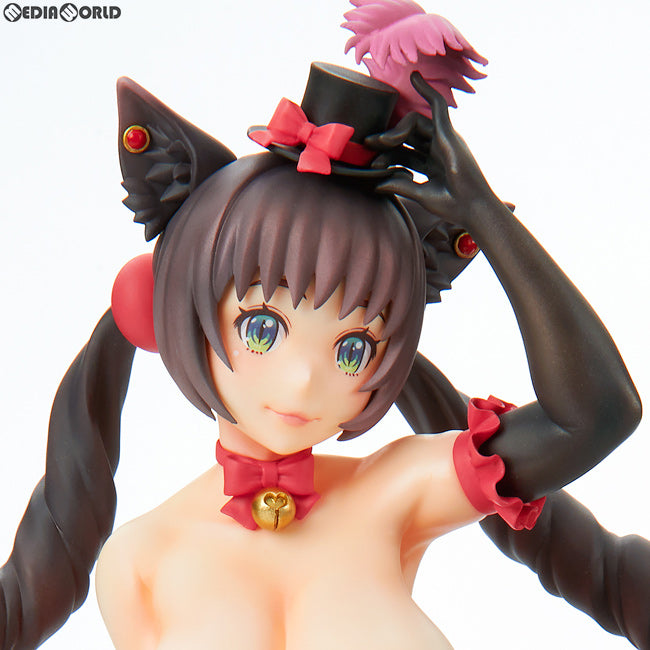 【中古即納】[FIG] バーレスクキャット ベル 黒猫ver. はましま薫夫オリジナルキャラクター 1/7 完成品 フィギュア Q-six(キューシックス)(20220220)