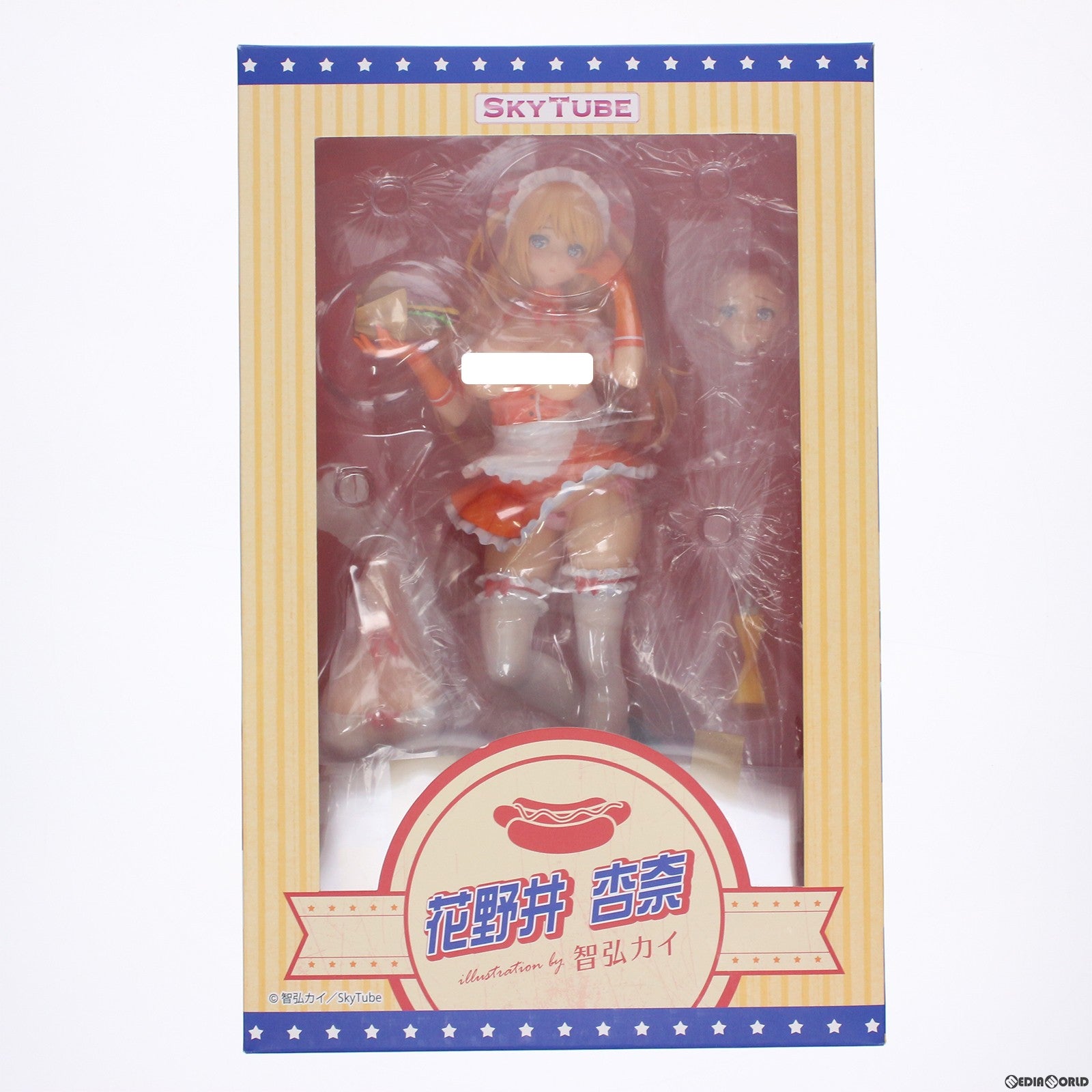 【中古即納】[FIG] ポストカード無し 花野井杏奈(はなのいあんな) illustration by 智弘カイ 1/6 完成品 フィギュア(AX-1124) SkyTube(スカイチューブ)(20201204)