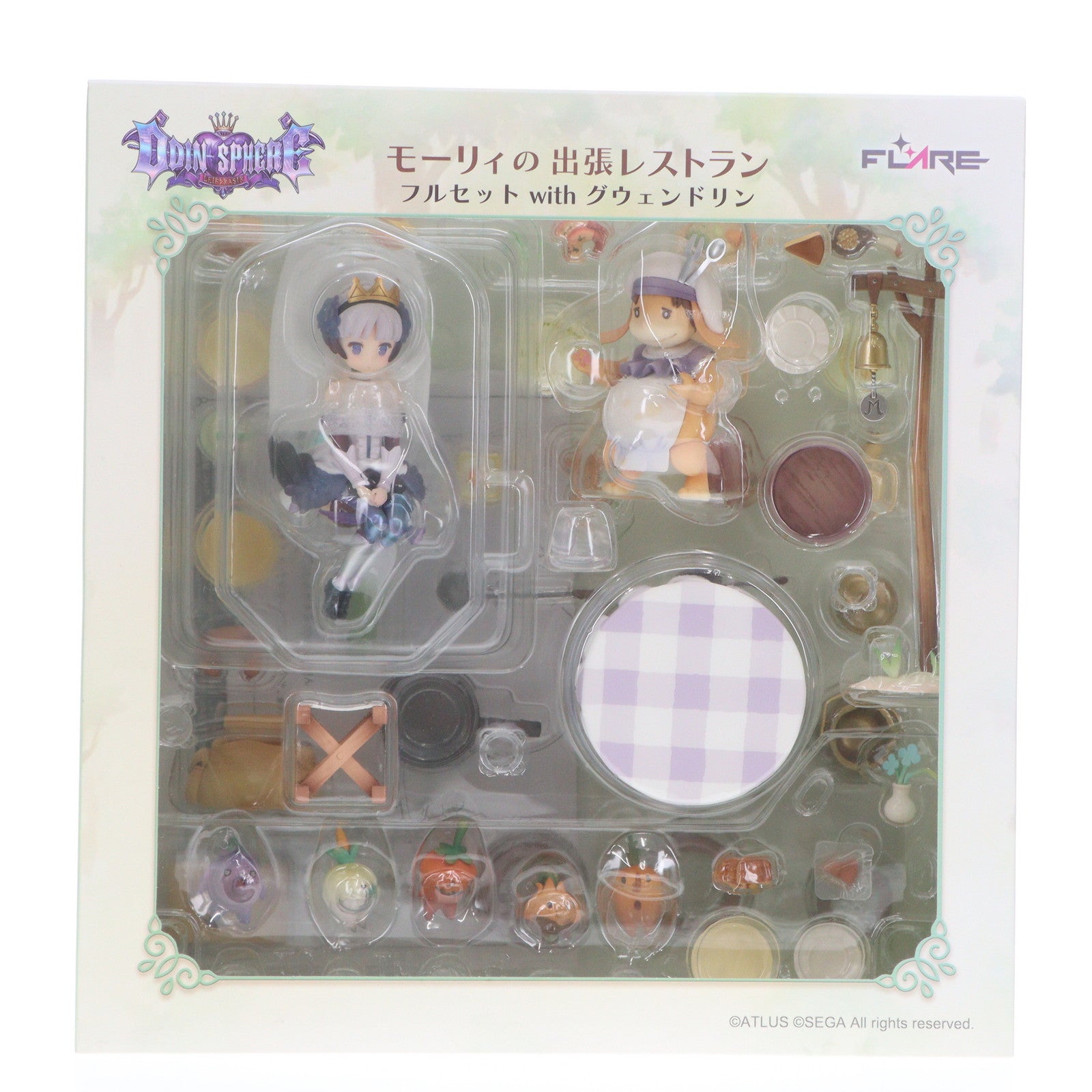 【新品即納】[FIG] モーリィの出張レストラン フルセット with グウェンドリン オーディンスフィア レイヴスラシル 完成品 フィギュア FLARE(フレア) (20220210)
