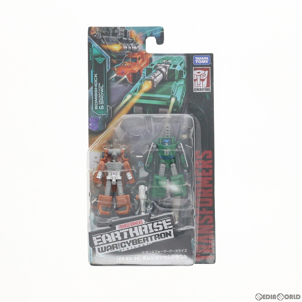 【中古即納】[TOY] タカラトミーモール限定 トランスフォーマー アースライズ ER EX-04 ボムショック&グラウル 完成トイ タカラトミー(20200630)