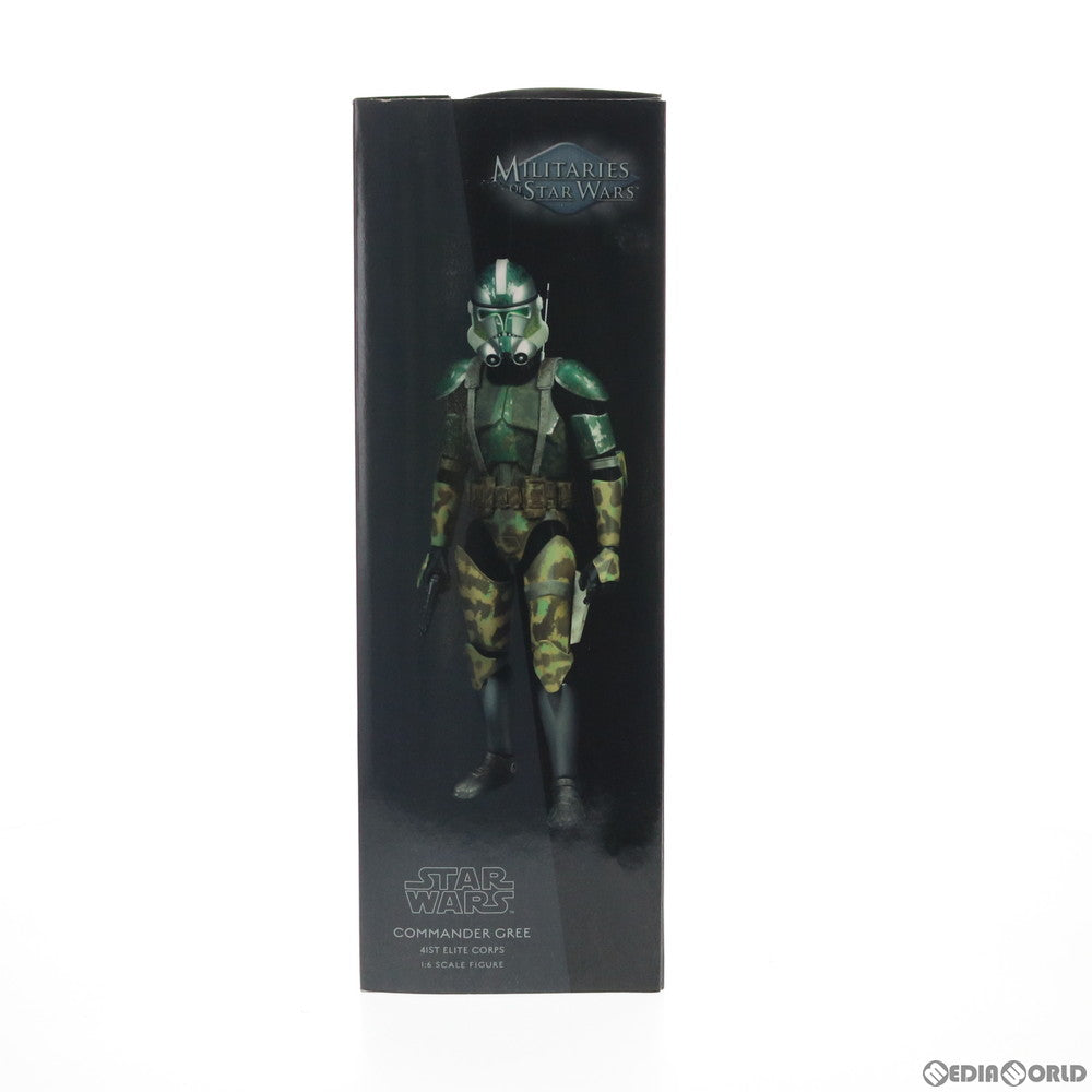 【中古即納】[FIG] ミリタリーズ・オブ・スター・ウォーズ コマンダー・グリー スターウォーズ エピソード3/シスの復讐 1/6 完成品 可動フィギュア(SW 1/6 #078) サイドショウ(20120119)