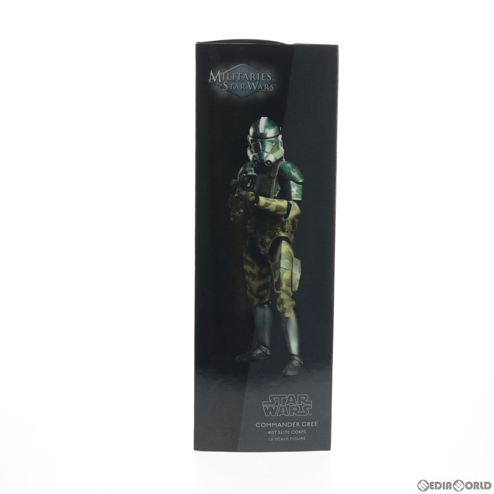 【中古即納】[FIG] ミリタリーズ・オブ・スター・ウォーズ コマンダー・グリー スターウォーズ エピソード3/シスの復讐 1/6 完成品 可動フィギュア(SW 1/6 #078) サイドショウ(20120119)