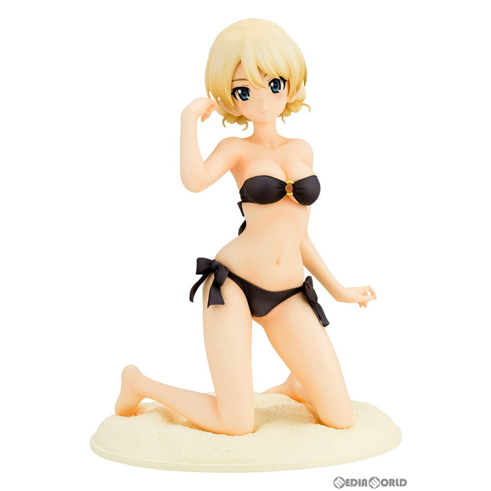 【中古即納】[FIG] コトブキヤショップ限定特典付属 ダージリン 水着ver. ガールズ&パンツァー 劇場版 1/7 完成品 フィギュア(PP717) コトブキヤ(20180121)