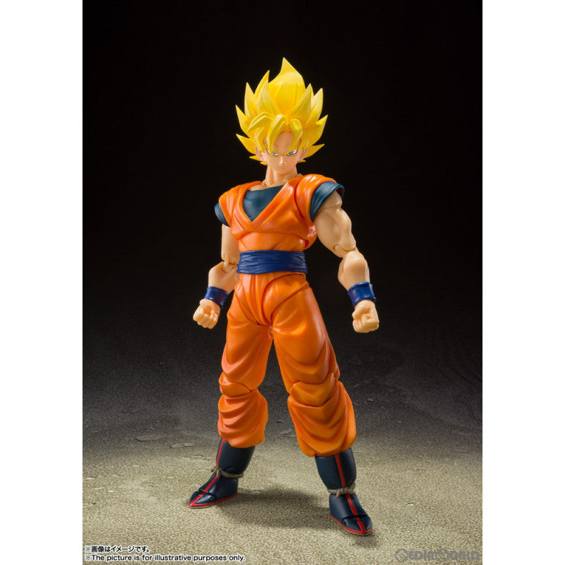 【新品即納】[FIG](再販)S.H.Figuarts(フィギュアーツ) スーパーサイヤ人フルパワー 孫悟空 ドラゴンボールZ 完成品 可動フィギュア バンダイスピリッツ(20240731)