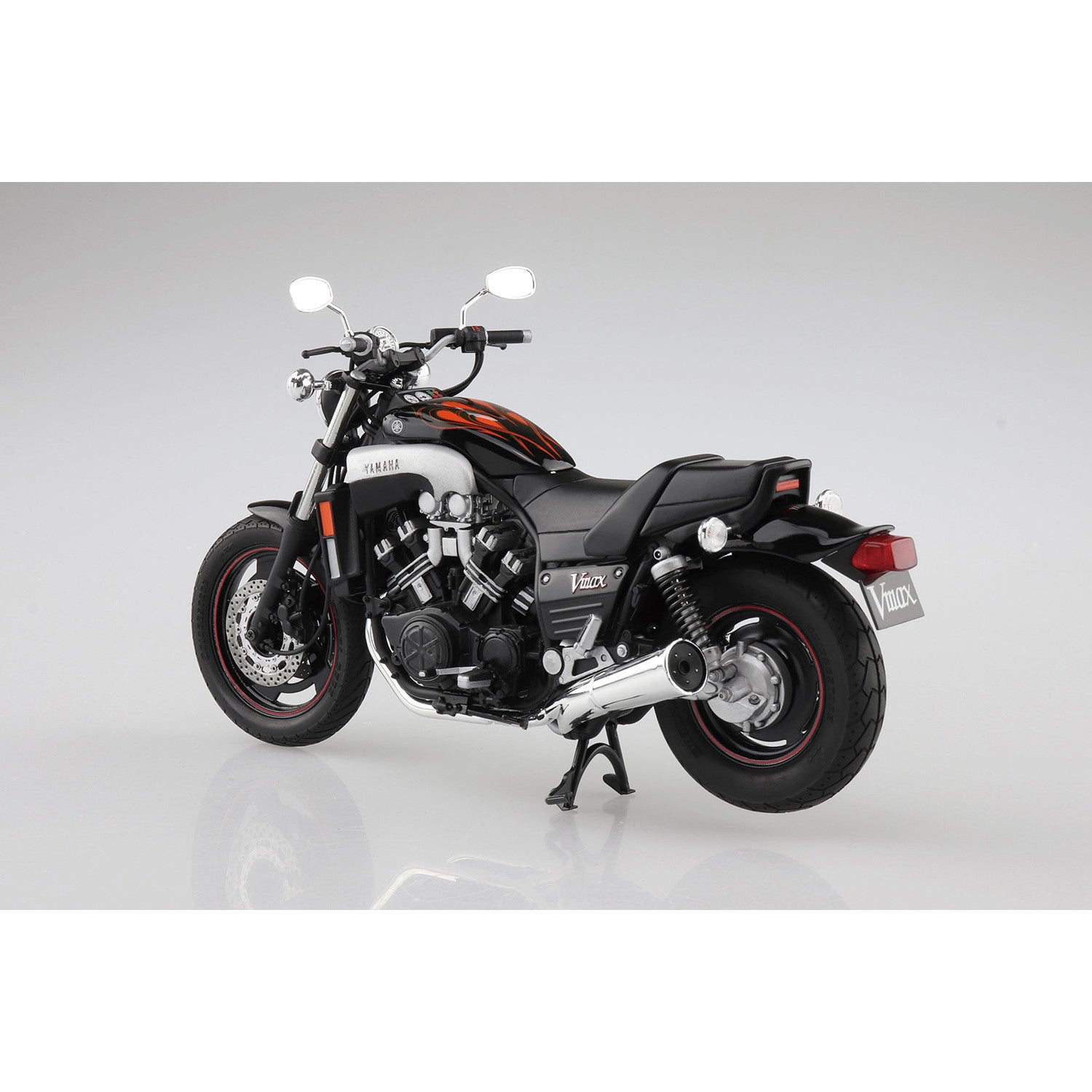 【新品即納】[PTM] (再販)ザ・バイク No.7 1/12 ヤマハ 4C4 Vmax '07 プラモデル(062302) アオシマ(20250228)