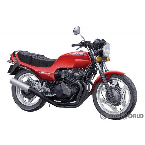 【中古即納】[PTM] ザ・バイク No.48 1/12 ホンダ NC07 CBX400F モンツァレッド '81 カスタムパーツ付き プラモデル(062326) アオシマ(20210415)