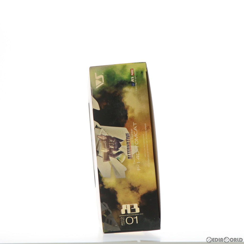 【中古即納】[FIG] A3メカアクションフィギュアシリーズ 米国海軍戦術歩行戦闘機 F-14D トムキャット 第103戦術歩行戦闘隊『ジョリーロジャース』指揮官機 マブラヴ オルタネイティヴ 完成品 可動フィギュア ワンダーフェスティバル2010冬限定 ボークス(20100207)