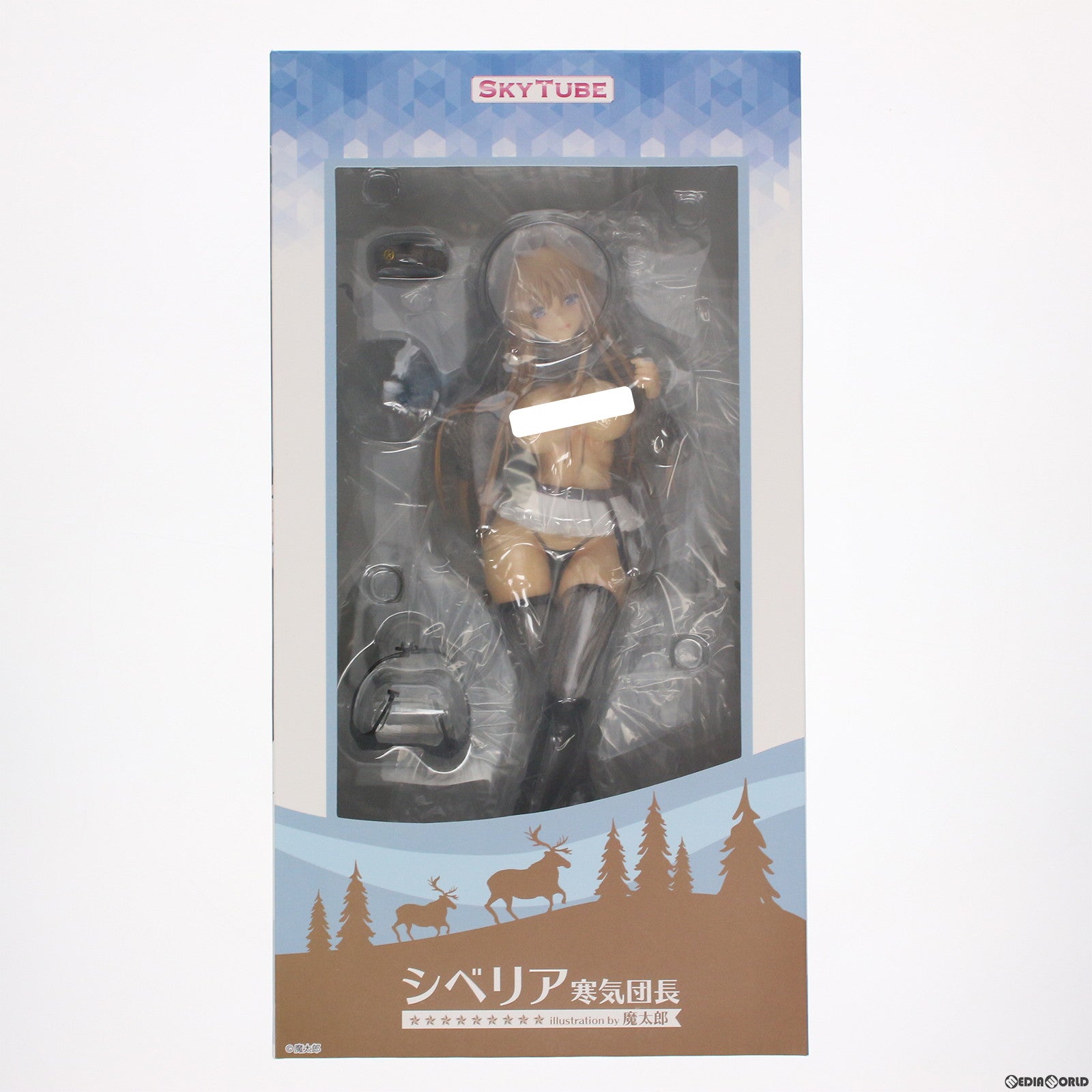 【中古即納】[FIG] ポストカード無し シベリア寒気団長 illustration by 魔太郎 1/6 完成品 フィギュア(AX-1106) SkyTube(スカイチューブ)(20211017)